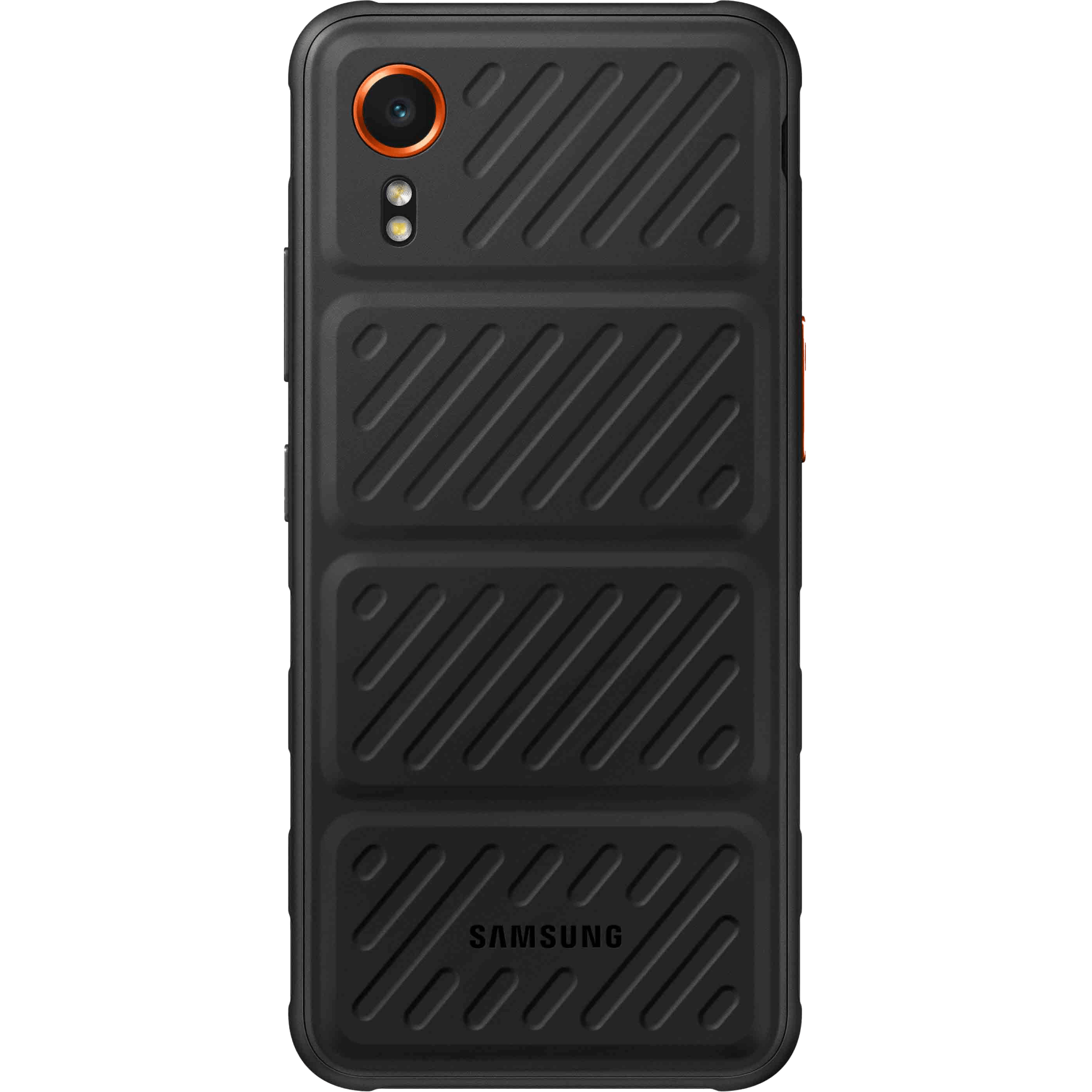 Rückansicht Samsung Galaxy XCover7 Schwarz.
