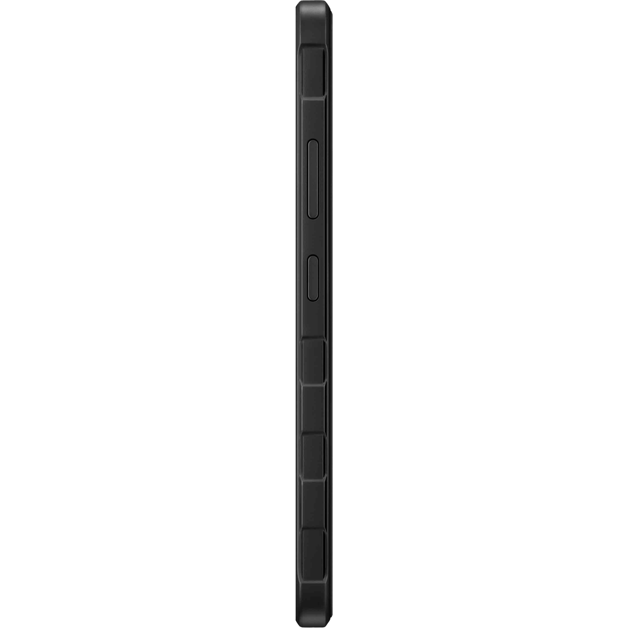 Seitenansicht Samsung Galaxy XCover7 Schwarz.