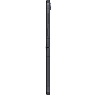 Seitenansicht Samsung Galaxy Z Flip8 Graphite.