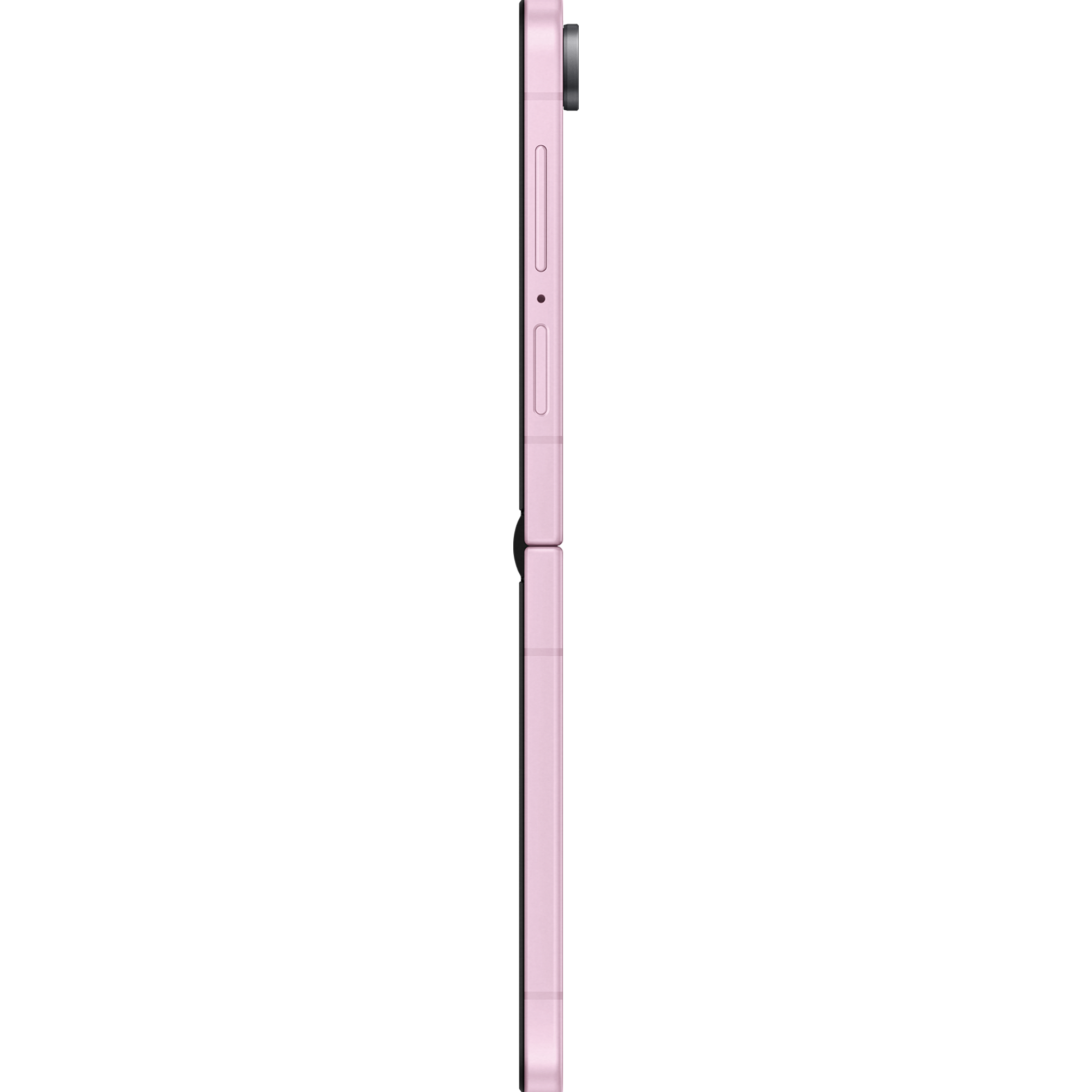Seitenansicht Samsung Galaxy Z Flip8 Pink.