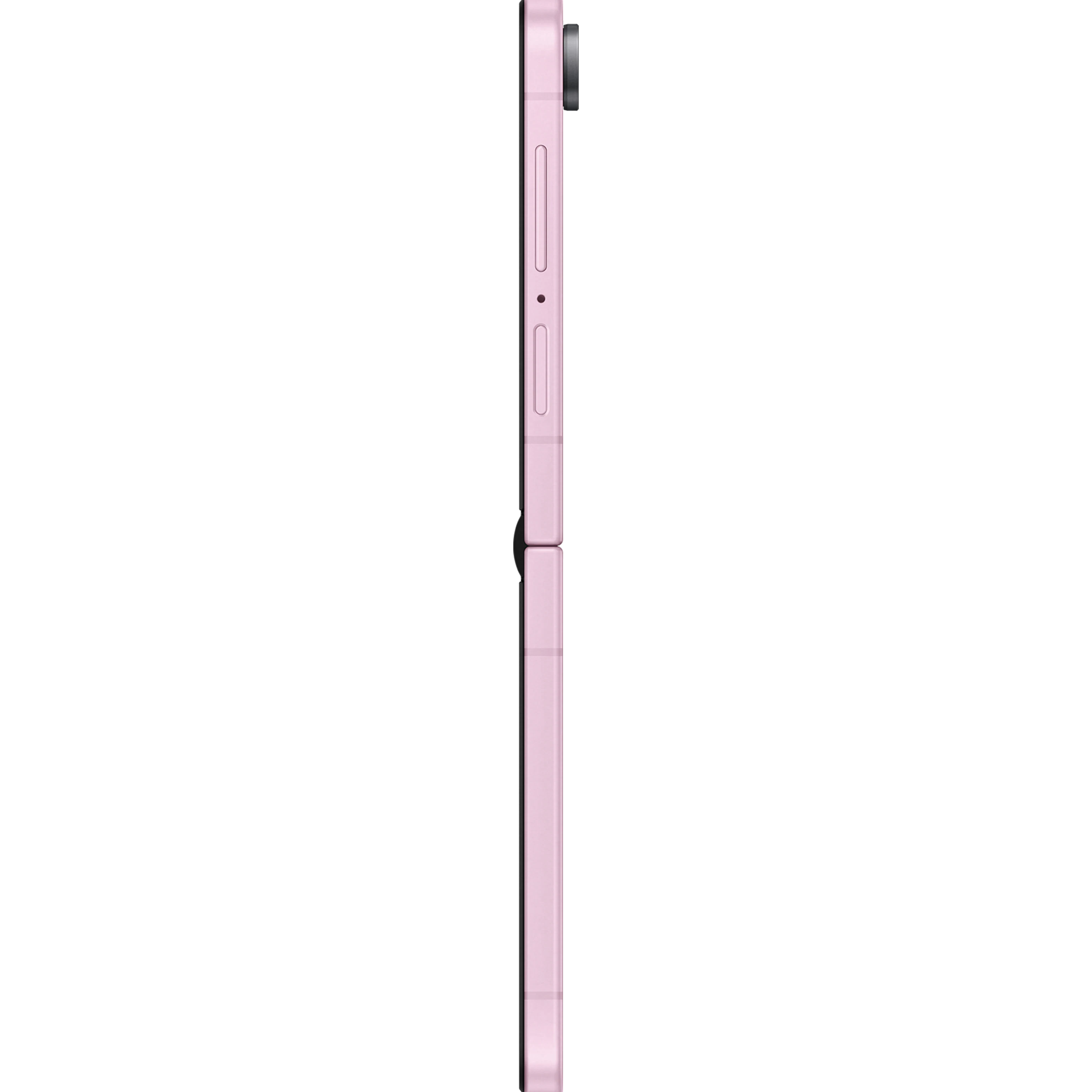 Seitenansicht Samsung Galaxy Z Flip8 Pink.