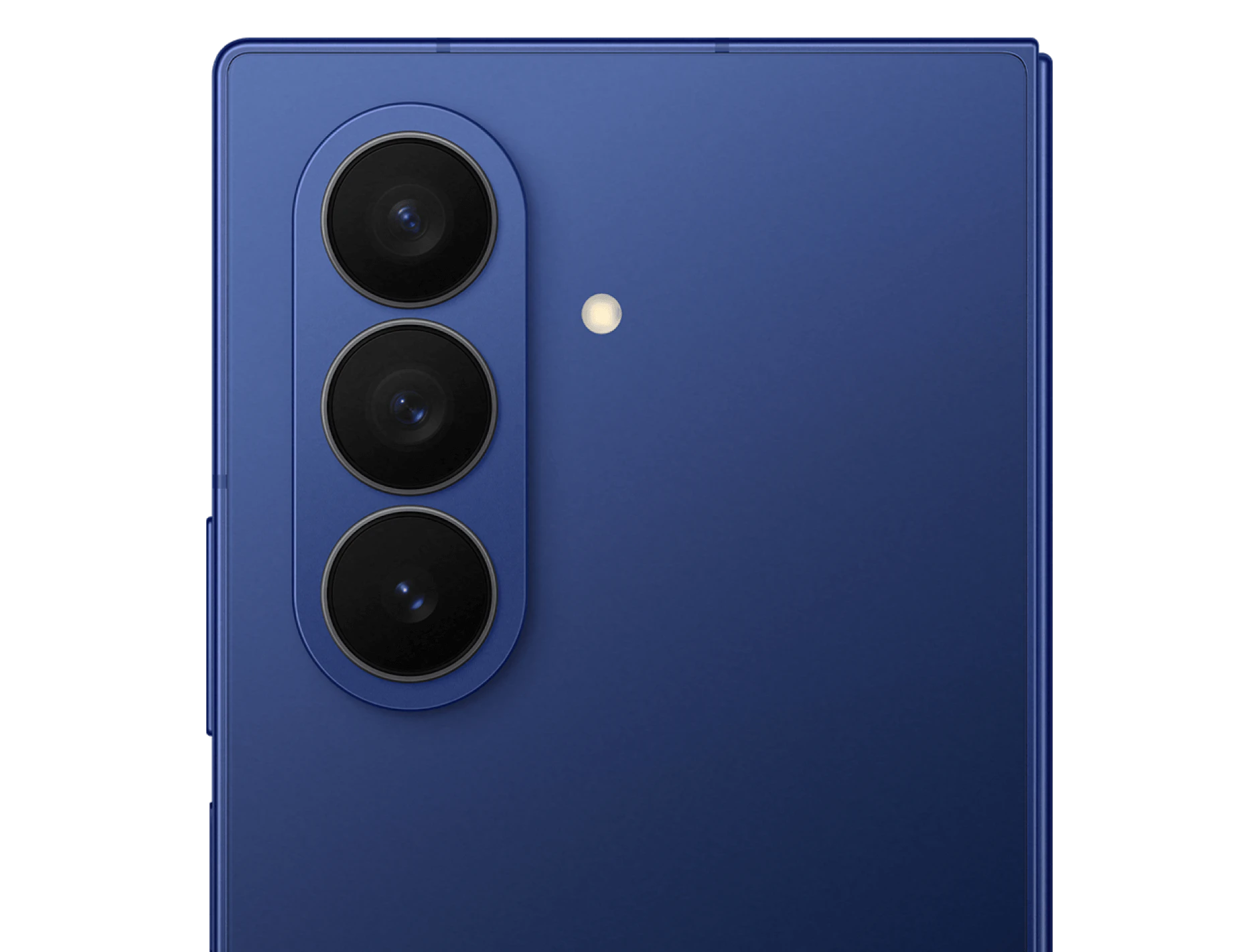 Highlight Bild vom Gerät Detailansicht Kamera Samsung Galaxy Z Fold7.