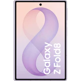 Vorderansicht Samsung Galaxy Z Fold8 Lavender.