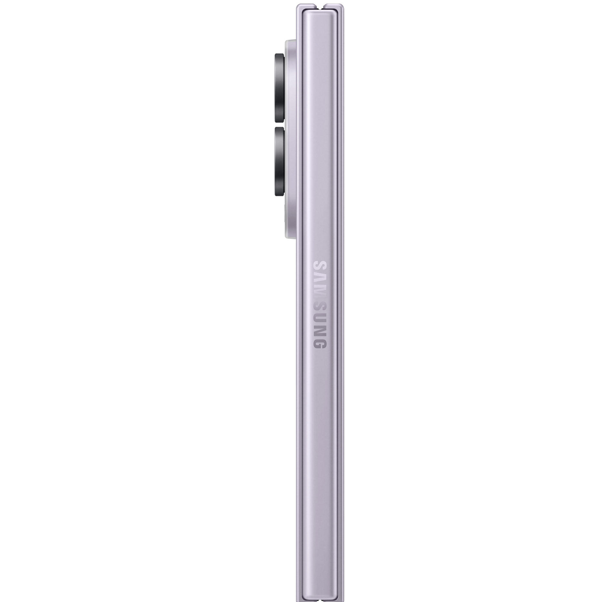 Seitenansicht Samsung Galaxy Z Fold8 Lavender.
