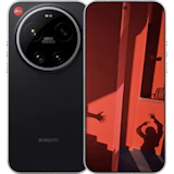 Rück- und Vorderansicht Leica Leitzphone in schwarz.