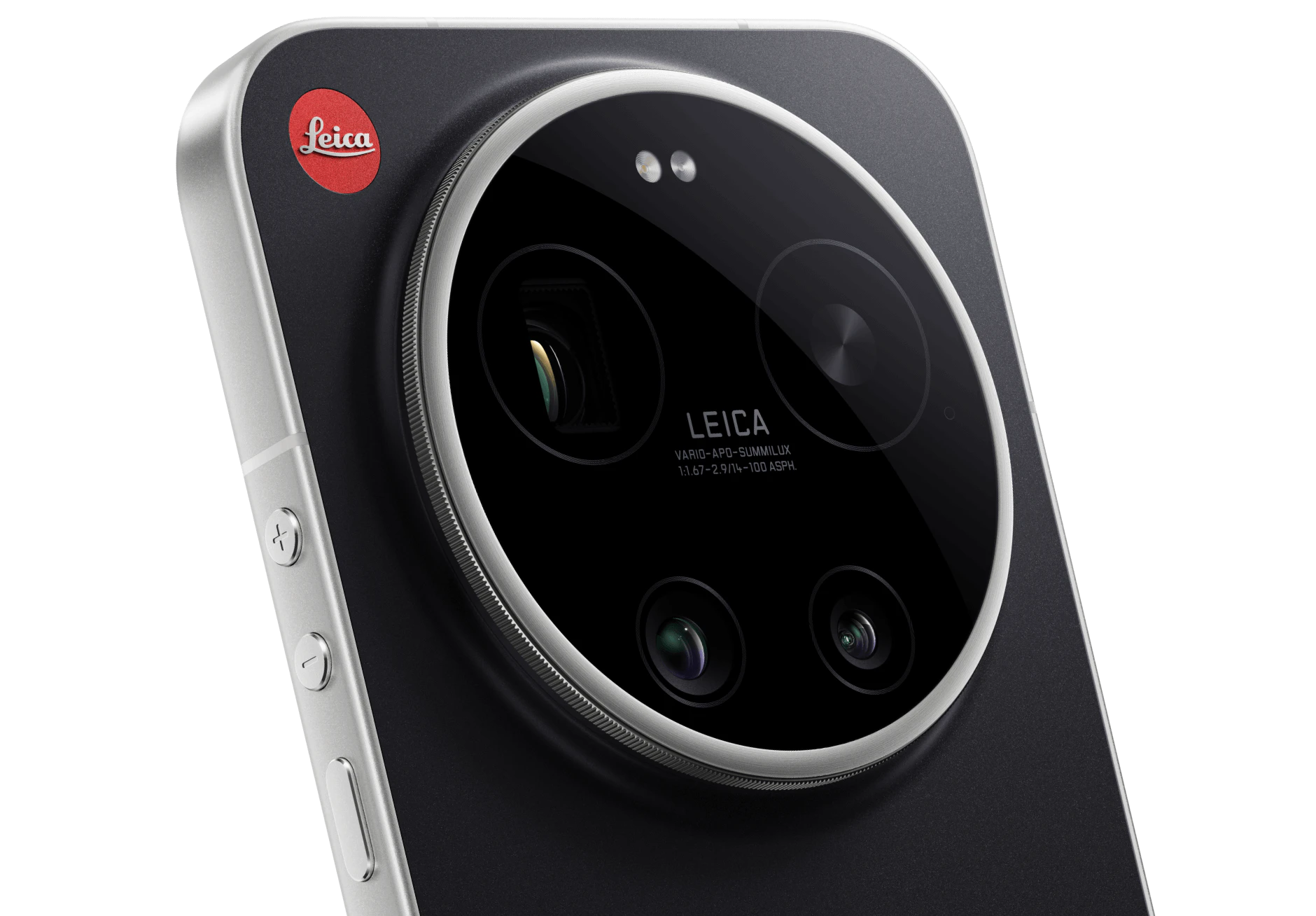 Nahaufnahme Rückkamera Leica Leitzphone in schwarz.