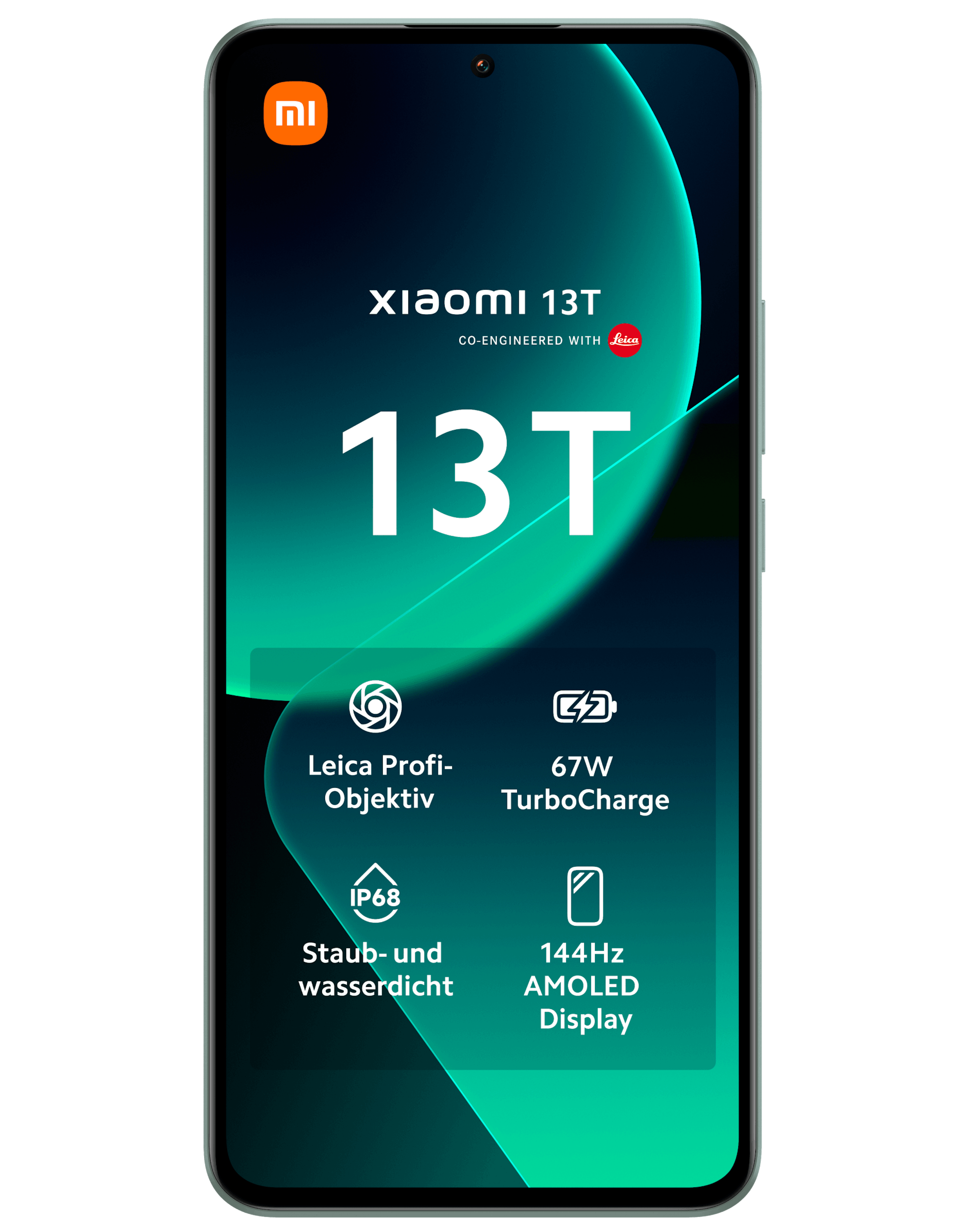 Vorderansicht Xiaomi 13T.