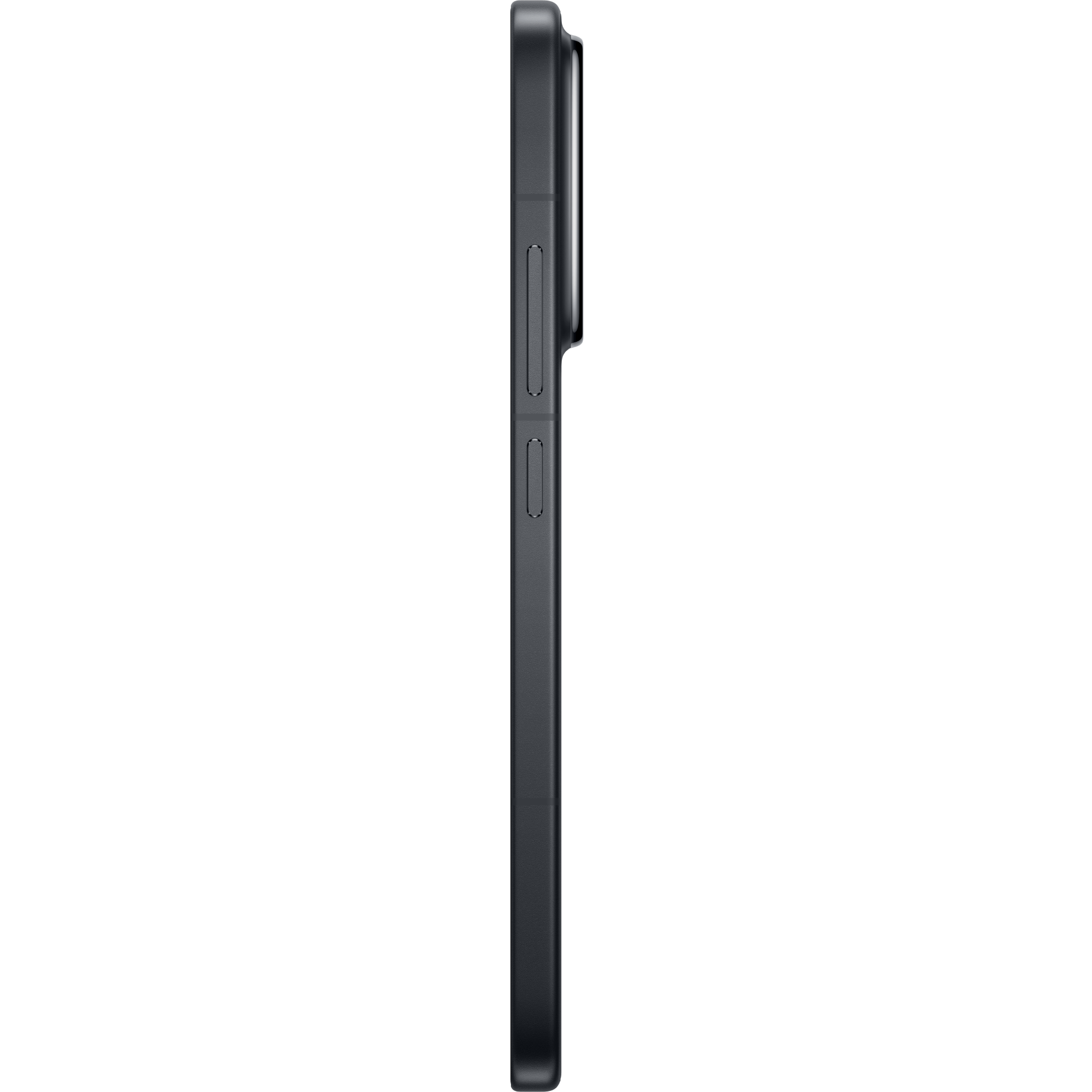 Seitenansicht Xiaomi 15 Schwarz.