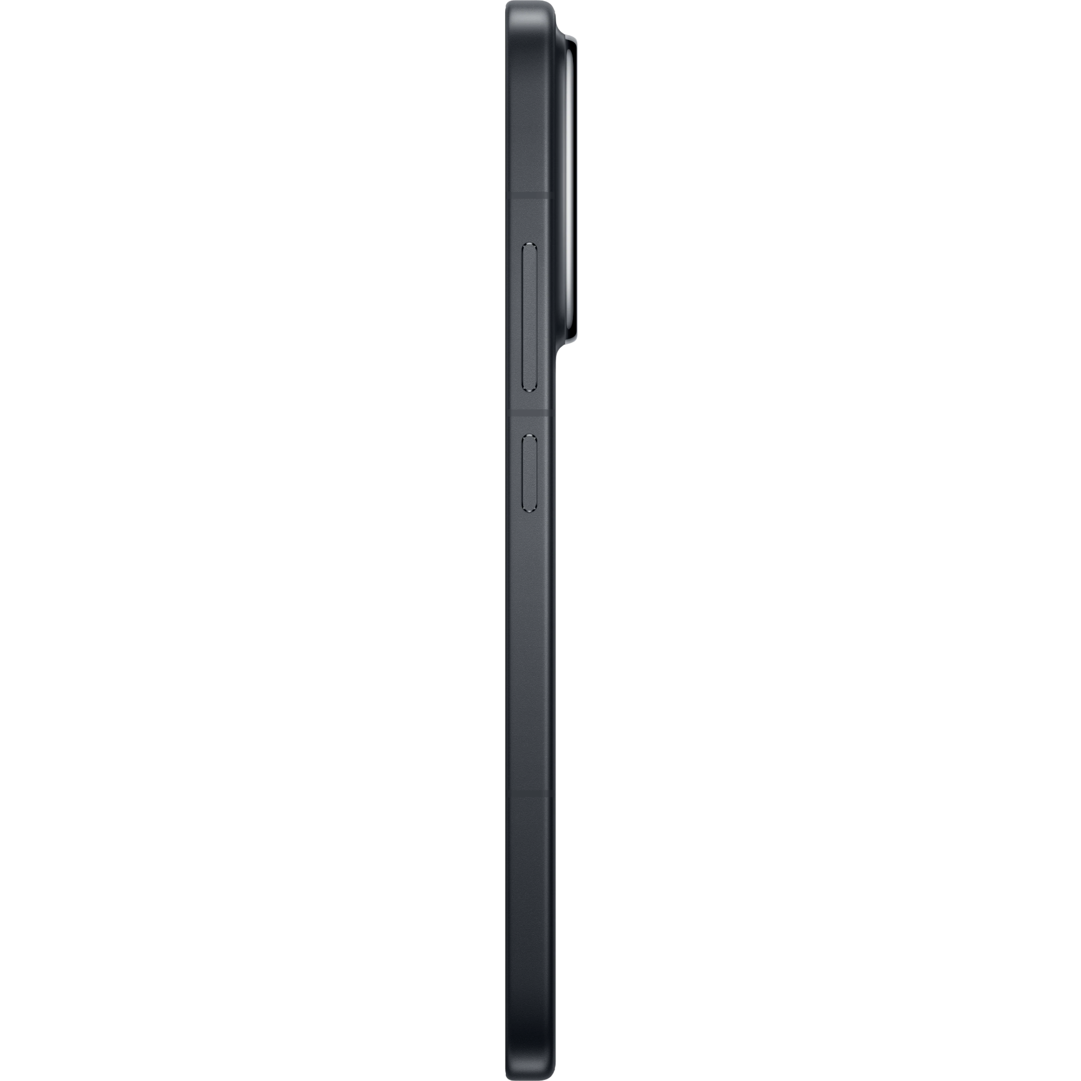 Seitenansicht Xiaomi 15 Schwarz.