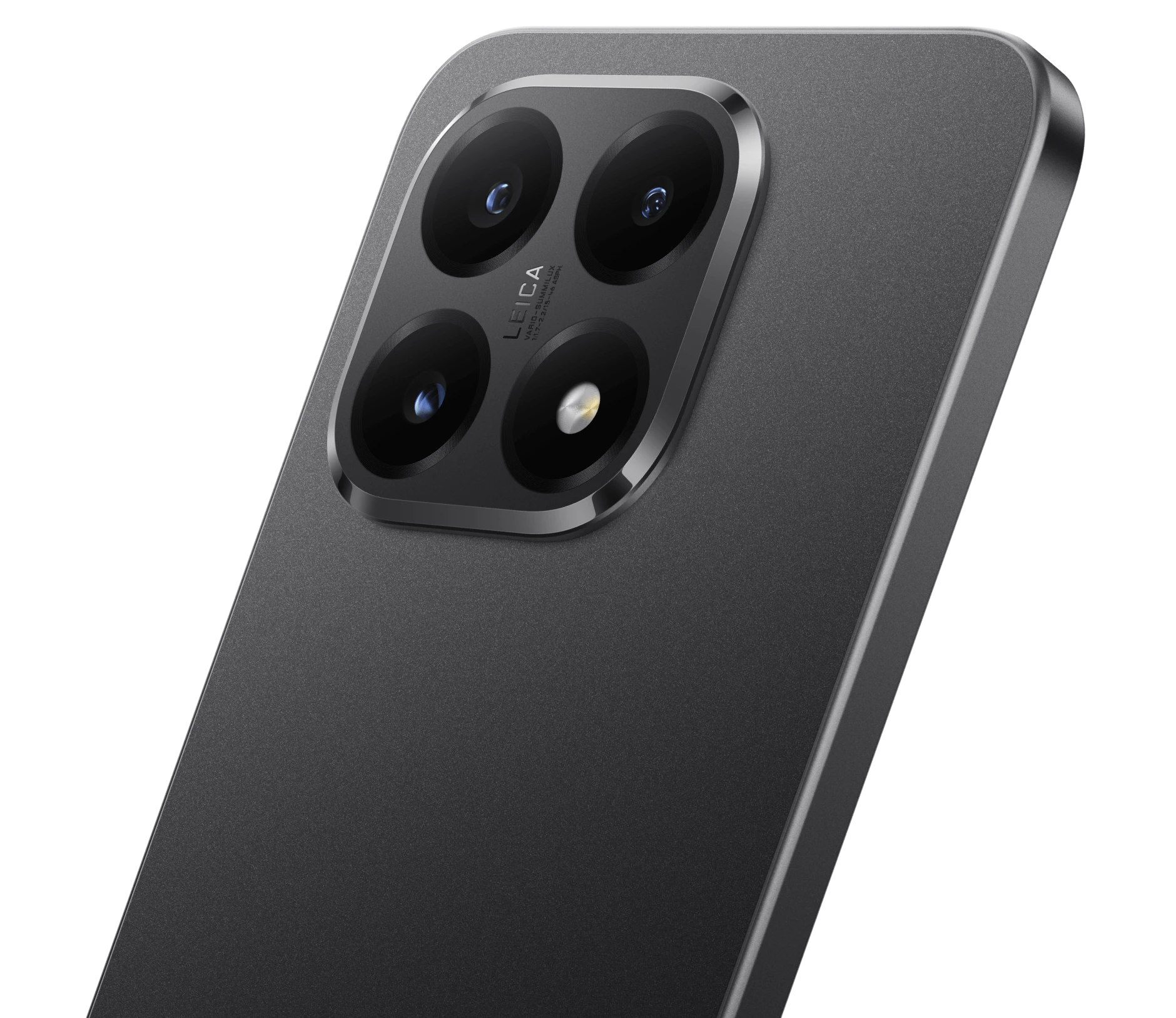 Xiaomi 15T schräge Rückansicht mit Fokus auf die Kamera.