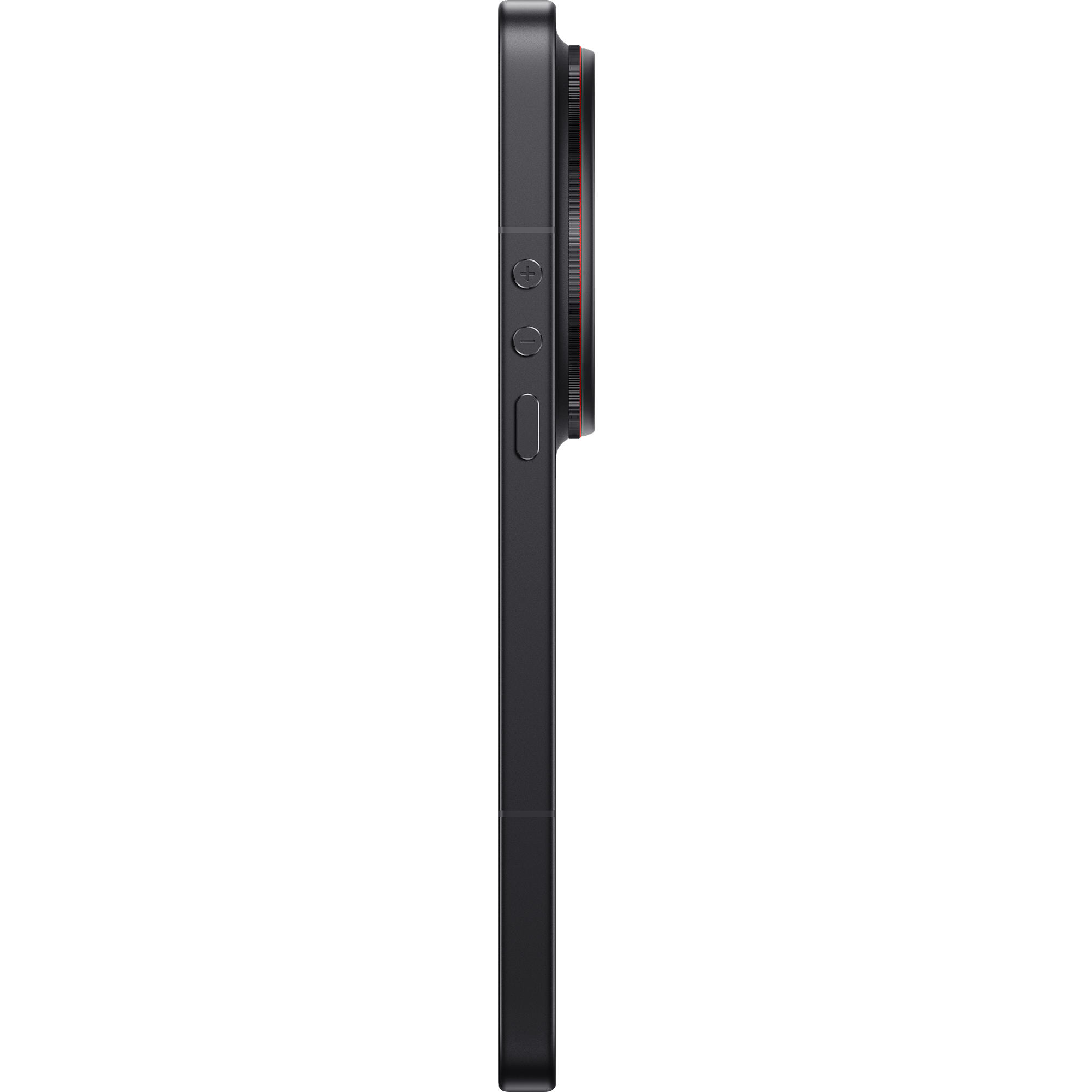 Seitenansicht Xiaomi 17 Ultra in schwarz.