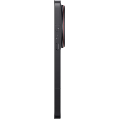 Seitenansicht Xiaomi 17 Ultra in schwarz.