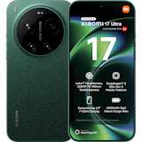 Rück- und Vorderansicht Xiaomi 17 Ultra in grün.