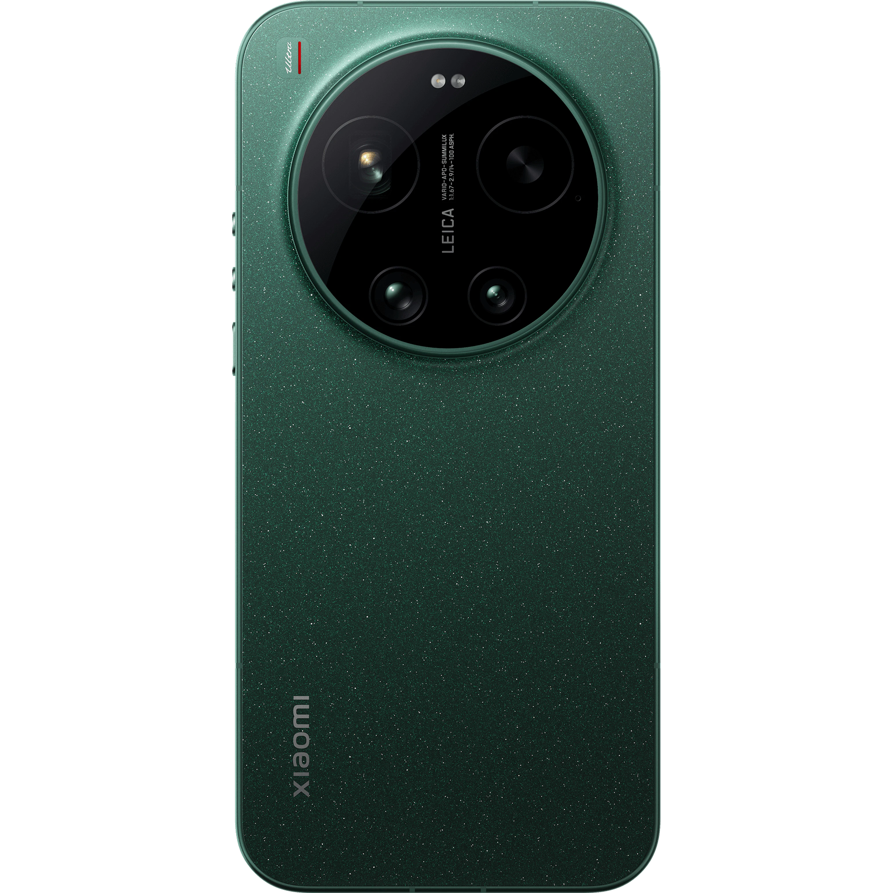 Rückansicht Xiaomi 17 Ultra in grün.