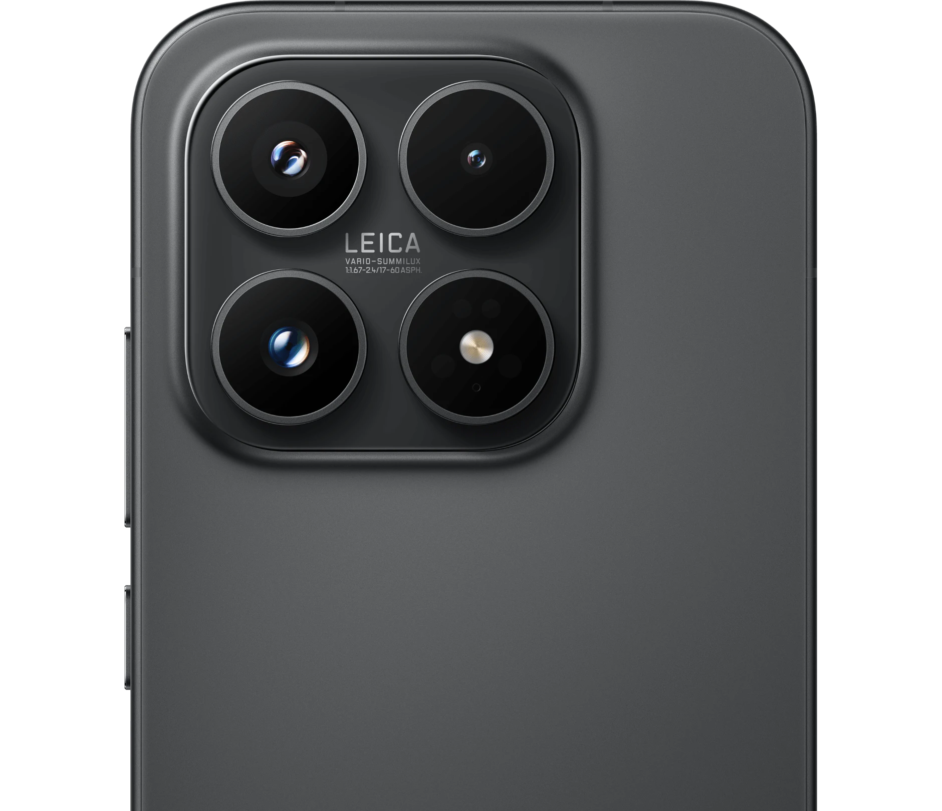 Nahaufnahme Rückkamera Xiaomi 17 in schwarz.