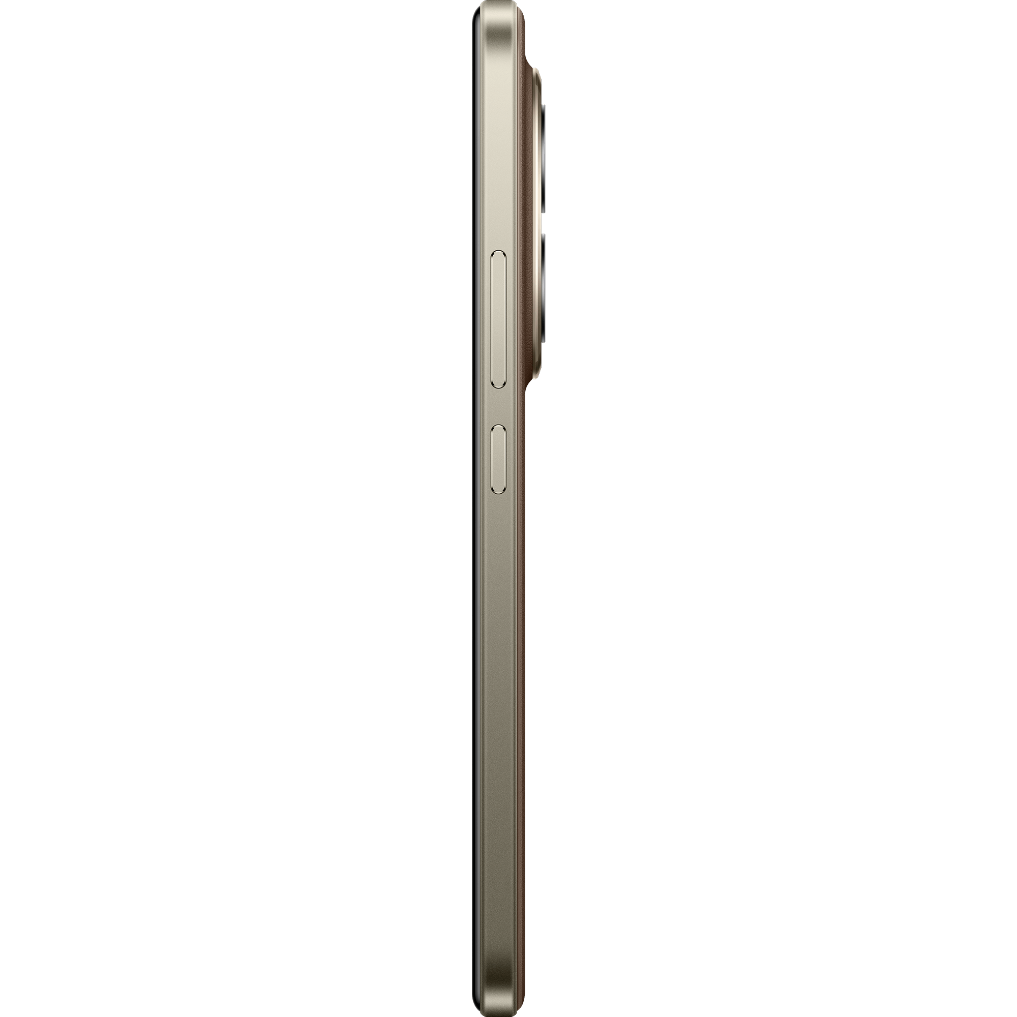 Seitenansicht Xiaomi Redmi Note 15+ Pro Braun.
