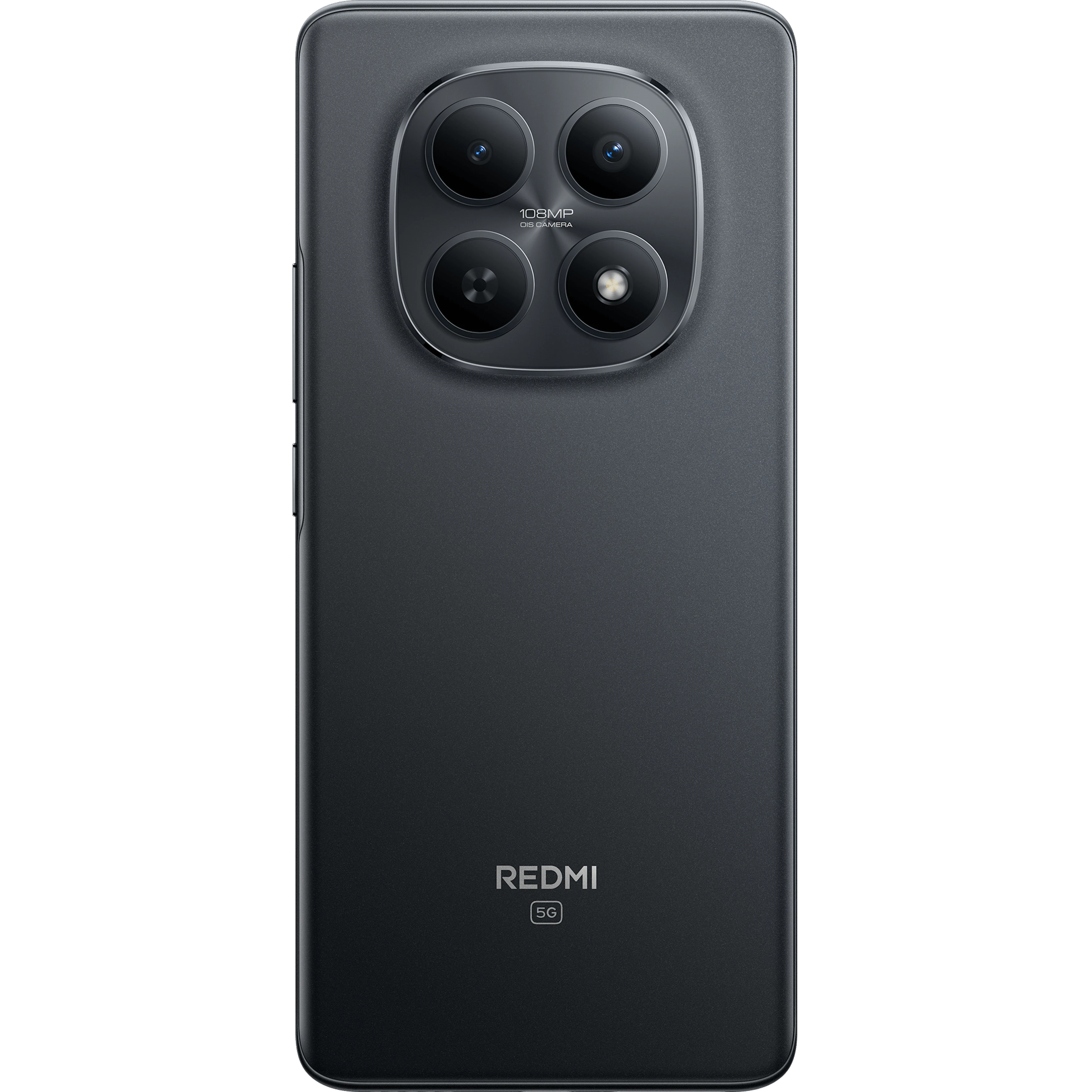 Rückansicht Xiaomi Redmi Note 15 Schwarz.