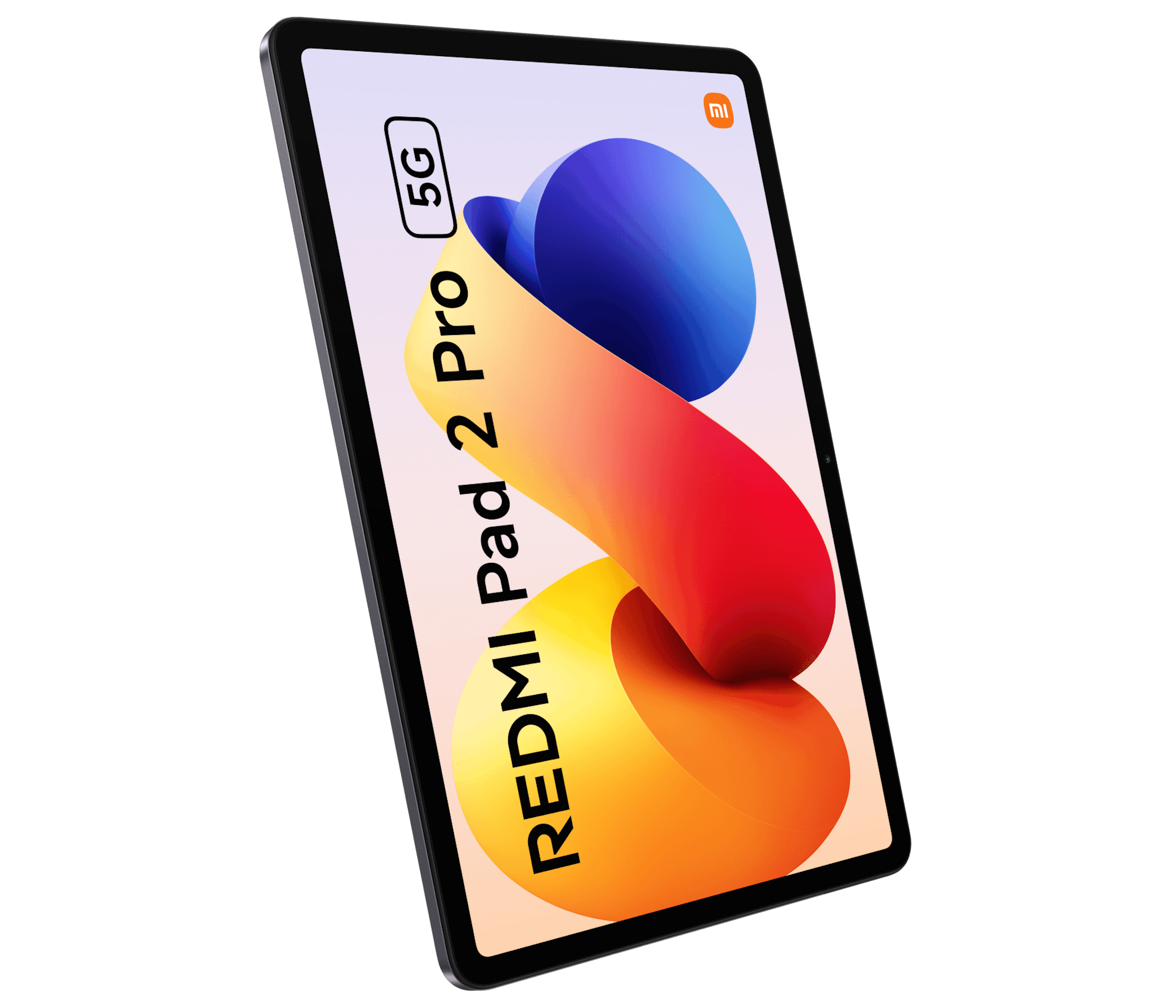 Highlight Bild vom Gerät Schräge Vorderansicht Xiaomi Redmi Pad 2 Pro 5G.