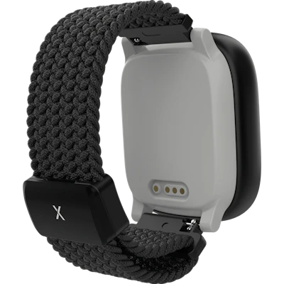 Schräge Rückansicht XPLORA X6 Play. Schräge Rückansicht XPLORA X6 Play.
