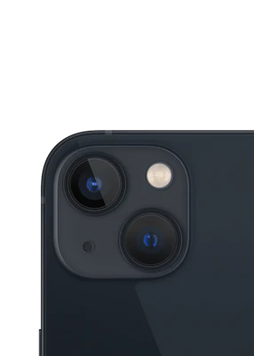 Apple iPhone 13 mitternacht, Detailansicht Kamera Apple iPhone 13 mitternacht, Detailansicht Kamera